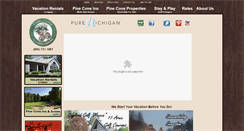 Desktop Screenshot of pineconevacations.com